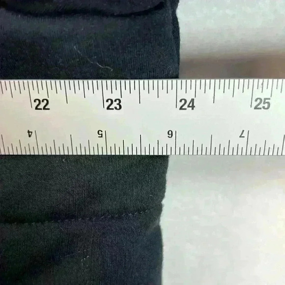 3 Dots Jacket Black Women’s XL Quilted Soft Fleece Fabric Relaxed Fit - Picture 8 of 9